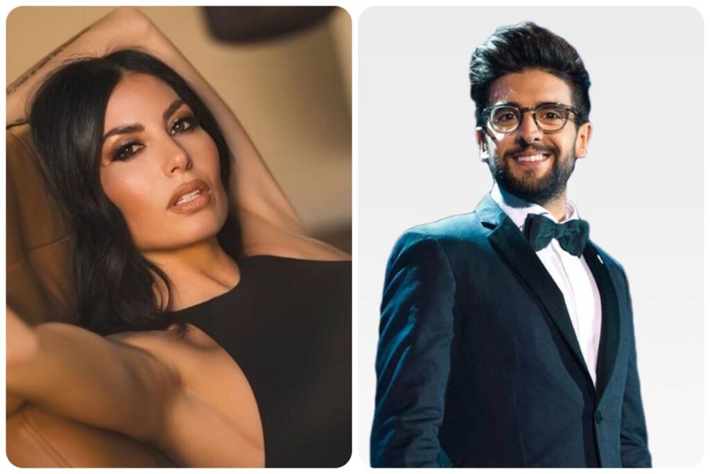 Elisabetta Gregoraci e Piero Barone
