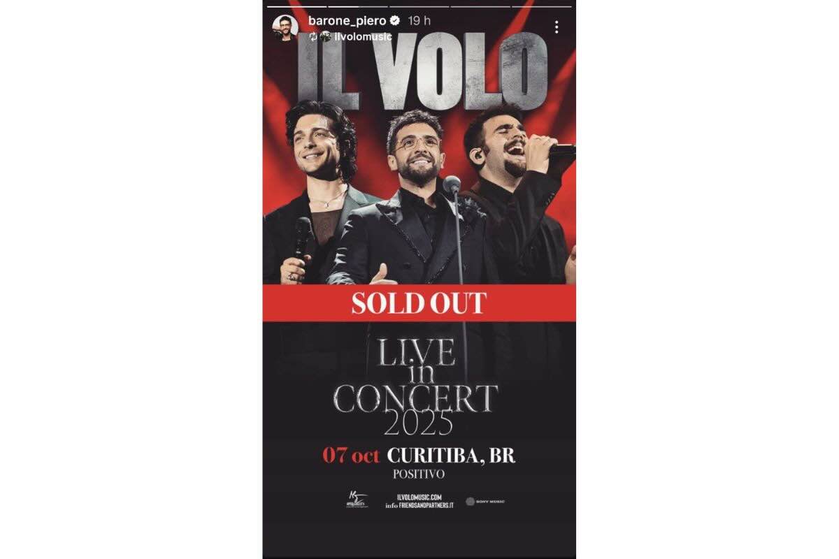 il volo annuncio choc