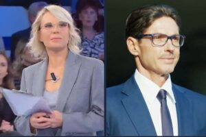 maria de filippi saluta pier silvio