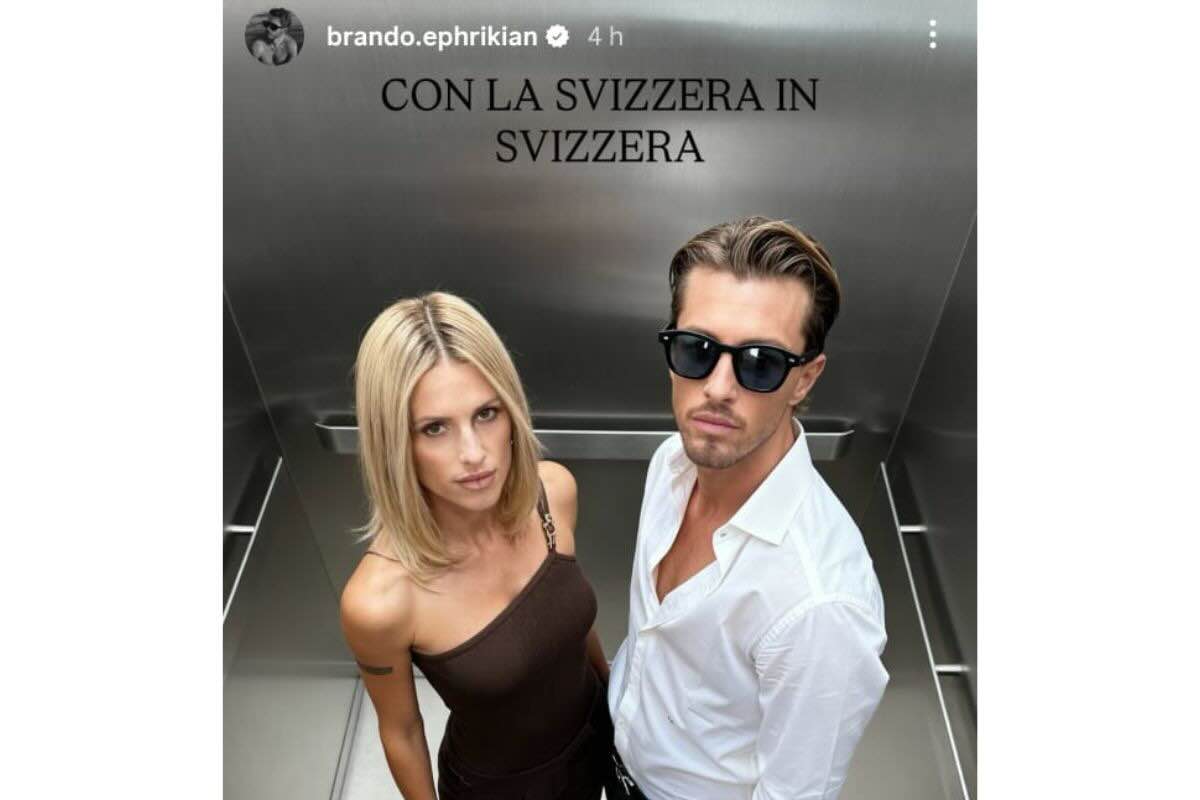 michelle hunziker vista con lui